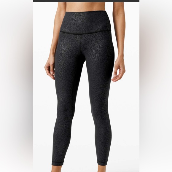 lululemon athletica Pants - Lululemon Align Pant II 25"
Formulate Emboss Black/Sz 10- EUC -one minor flaw